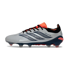 Adidas Predator 26 Elite Silver and Orange Firm Ground FG Football