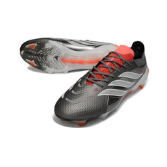 Adidas Predator 26 Elite Gray, Orange and White Firm Ground FG Football Boot