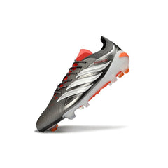 Adidas Predator 26 Elite Gray, Orange and White Firm Ground FG Football Boot
