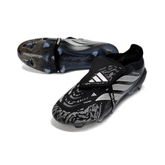 Adidas Predator 26 Elite Tongue Black and White Firm Ground FG Football Boot