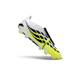 Adidas Predator 26 Elite Tongue Black, Yellow and White Firm Ground FG Football Boot