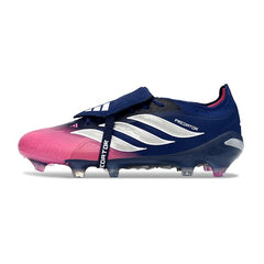 Adidas Predator 26 Elite Tongue Blue and Pink Firm Ground FG Football Boot