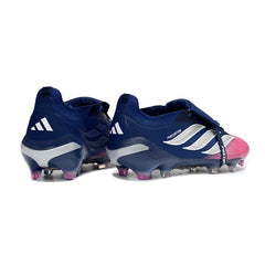 Adidas Predator 26 Elite Tongue Blue and Pink Firm Ground FG Football Boot