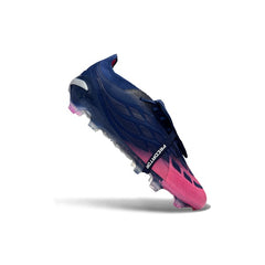 Adidas Predator 26 Elite Tongue Blue and Pink Firm Ground FG Football Boot