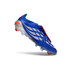 Adidas Predator 26 Elite Tongue Blue and Silver Firm Ground FG Football Boot