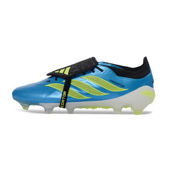 Adidas Predator 26 Elite Tongue Blue, White and Black Kids Firm Ground FG Football Boot