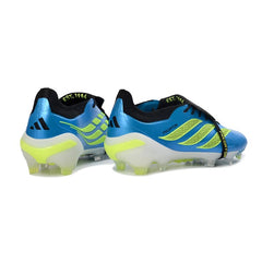 Adidas Predator 26 Elite Tongue Blue, White and Black Kids Firm