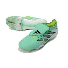 Adidas Predator 26 Elite Tongue Light Green and White Firm Ground FG Football Boot