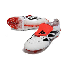 Adidas Predator 26 Elite Tongue Orange and White Firm Ground FG Football Boot