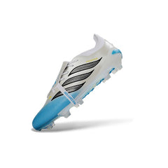 Adidas Predator 26 Elite Tongue White and Blue Firm Ground FG