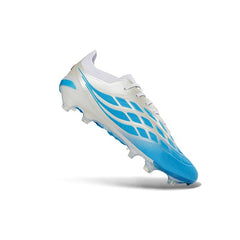 Adidas Predator 26 Elite White and Blue Firm Ground FG Football