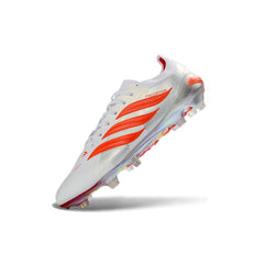 Adidas Predator 26 Elite White and Orange Firm Ground FG Football Boot