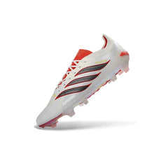 Adidas Predator 26 Elite White and Orange Firm Ground FG Football Boot