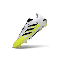 Adidas Predator 26 Elite White, Black and Yellow Firm Ground FG Football Boot