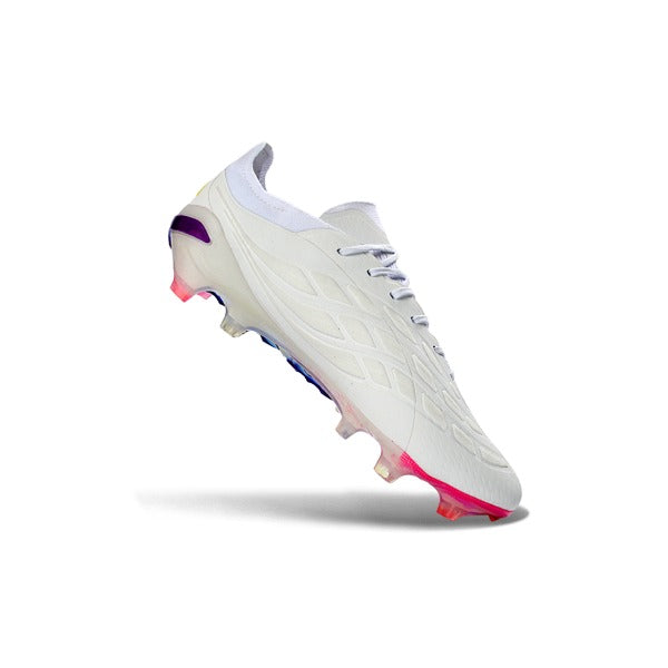 Adidas Predator 26 Elite White, Pink and Purple Firm Ground FG
