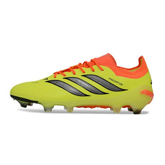 Adidas Predator 26 Elite Yellow and Orange Firm Ground FG Football Boot