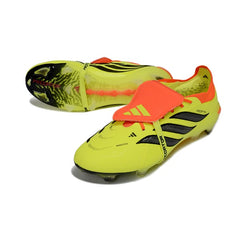 Adidas Predator 26 Elite Yellow and Orange Firm Ground FG Football Boot