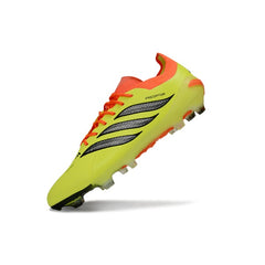 Adidas Predator 26 Elite Yellow and Orange Firm Ground FG Football Boot