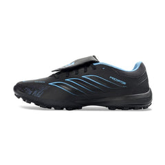 Adidas Predator 26 League Tongue Black and Blue Turf TF Football Boot