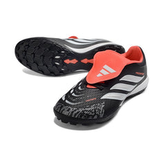 Adidas Predator 26 League Tongue Black and Red Turf TF Football Boot
