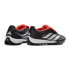 Adidas Predator 26 League Tongue Black and Red Turf TF Football Boot