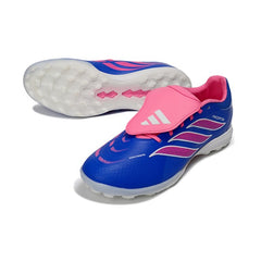 Adidas Predator 26 League Tongue Blue and Pink Turf TF Football Boot