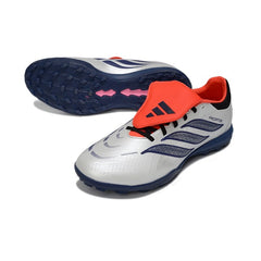 Adidas Predator 26 League Tongue Gray and Blue Turf TF Football Boot