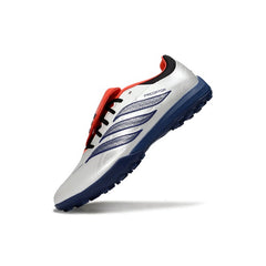 Adidas Predator 26 League Tongue Gray and Blue Turf TF Football Boot