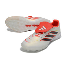 Adidas Predator 26 League Tongue White and Red Turf TF Football Boot