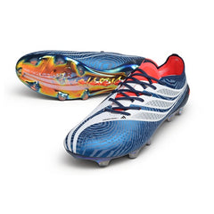 Adidas Predator 27 Elite Blue and White Firm Ground FG Football Boot