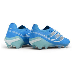 Adidas Predator 27 Elite Light Blue and White Firm Ground FG Football Boot