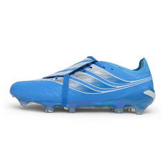 Adidas Predator 27 Elite Tongue Light Blue and White Firm Ground FG Football Boot