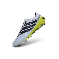 Adidas Predator 27 Elite White, Yellow and Black Firm Ground FG Football Boot