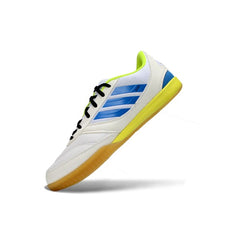 Adidas Top Sala II White, Blue and Yellow Indoor IC Football Boot