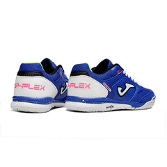 Joma Top Flex Rebound Blue and White Indoor IC Football Boot