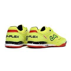 Joma Top Flex Rebound Yellow and Red Indoor IC Football Boot
