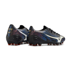 Mizuno Alpha III Elite Black, Blue and Pink Firm Ground FG Football Boot