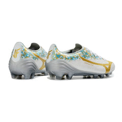 Mizuno Alpha III Elite White and Yellow Firm Ground FG Football Boot