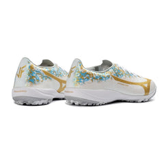Mizuno Alpha III Elite White and Yellow Turf TF Football Boot