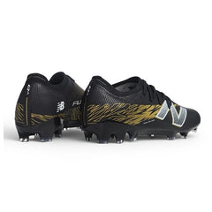 New Balance Furon Team V9 Black and Golden Firm Ground FG Football Boot