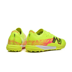 New Balance Furon V8 Elite Yellow and Pink Turf TF Football Boot