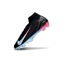 Nike Air Zoom Mercurial Superfly 10 Elite Black Blue and Pink Firm Ground FG Football Boot