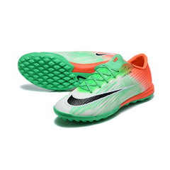Nike Air Zoom Mercurial Superfly 11 Elite Green and Orange Turf TF Kids Football Boot