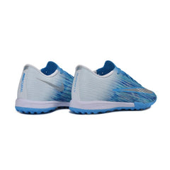 Nike Air Zoom Mercurial Superfly 11 Elite Light Blue and White Turf TF Kids Football Boot