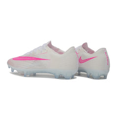 Nike Air Zoom Mercurial Superfly 11 Elite White and Pink Firm Ground FG Kids Football Boot