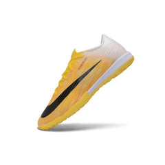 Nike Air Zoom Mercurial Superfly 11 Elite Yellow and White Turf TF Kids Football Boot