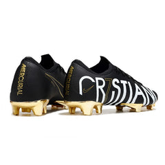 Nike Air Zoom Mercurial Vapor 12 Elite Black Cristiano Pack Firm Ground FG Football Boot