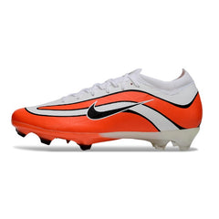Nike Air Zoom Mercurial Vapor 16 Elite Gray and Orange Firm Ground FG Football Boot