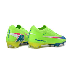 Nike Air Zoom Mercurial Vapor 16 Elite Light Green and Blue Firm Ground FG Football Boot