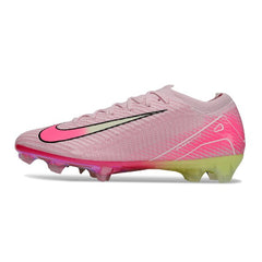 Nike Air Zoom Mercurial Vapor 16 Elite Light Pink and Green Firm Ground FG Football Boot